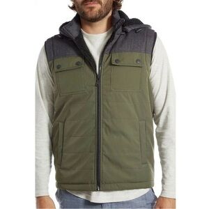🇪🇸🐠PX Premium Xpression Sherpa Lined Vest | Army Green Gray | medium